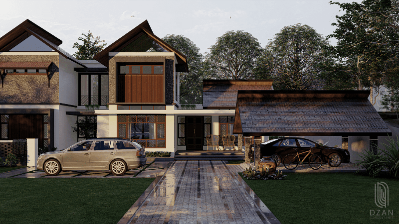 Residence design in Malappuram