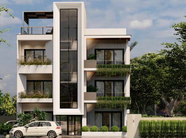 Apartment design in Koduvally