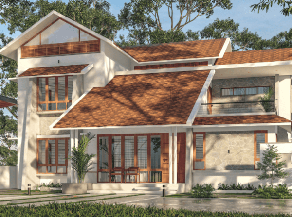 Proposed residence design in Vengeri