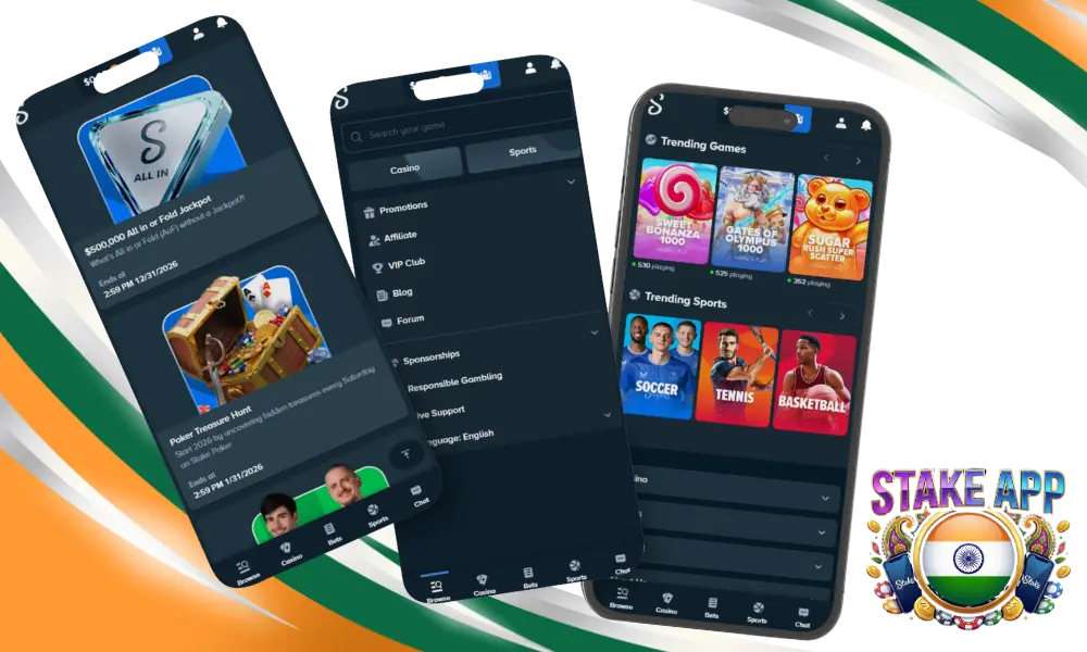 Getting to know the stake app